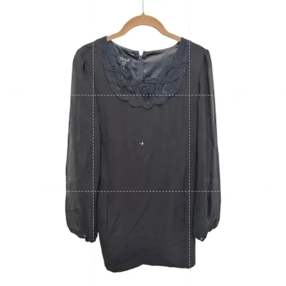 Laundry by Shelli Segal Black Shift Dress Size 6 - Picture 4 of 11